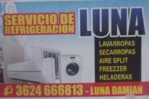 Oficios Sin datos  ARREGLO HELADERA -SERVICIO LUNA